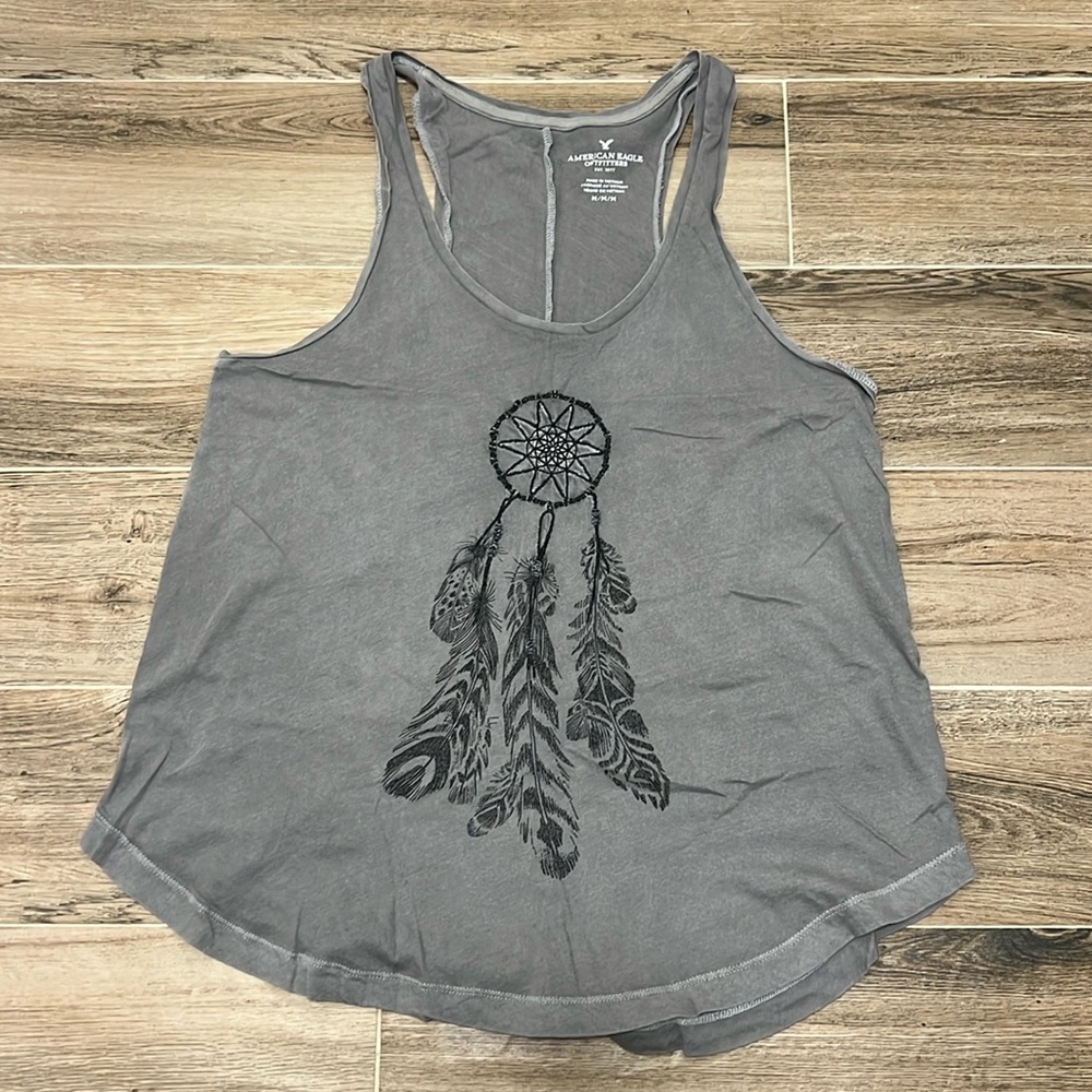 American Eagle Outfitters grey tank top